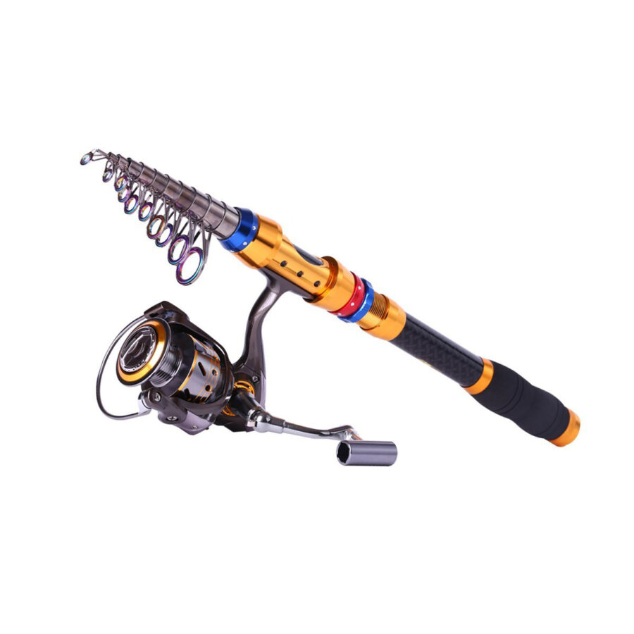 Sougayilang Telescopic Saltwater Fishing Pole Kit
